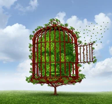 Free the mind Stock Illustration