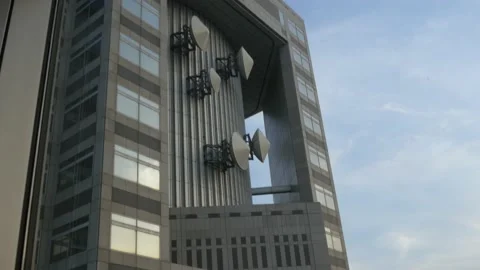 Free Observation Deck, Tokyo Metropolitan Government Building, Tokyo, Japan Stock Footage 159000951