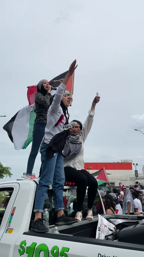 Free Palestine Palestinian Protest Stock Footage 157335589