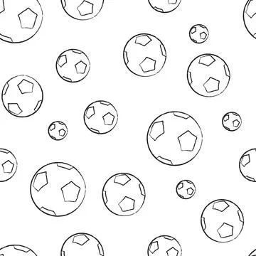 Free pattern ball white Stock Illustration