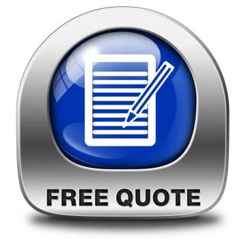 Free quote Illustrazione stock