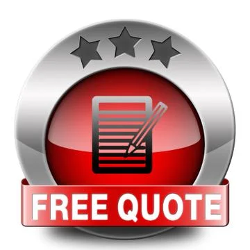 Free quote Stock Illustration