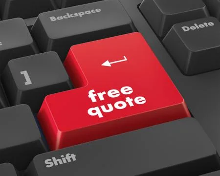 Free quote Stock Illustration