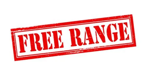 Free range Illustrazione stock