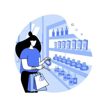 Free samples isolated cartoon vector illustrations. Stock Illustration