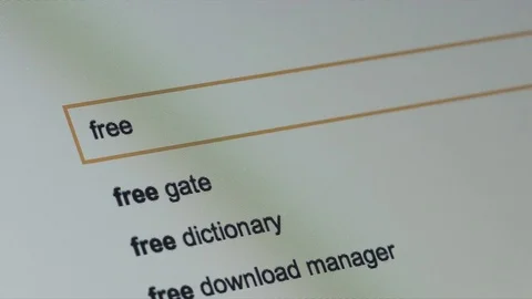 FREE search query in browser - Macro Stock Footage 75147913