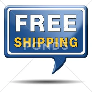 Free shipping Stock Illustration