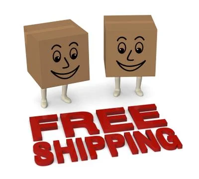 Free shipping Stock Illustration