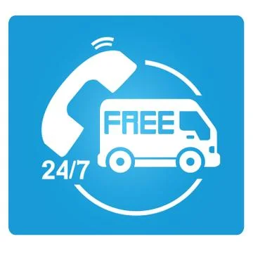 Free shipping Illustrazione stock