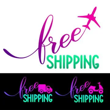 Free Shipping 스톡 일러스트