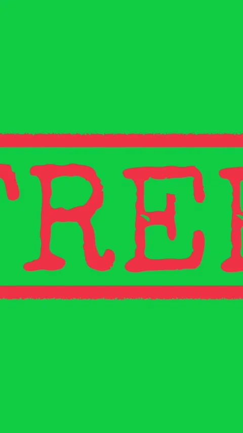 Free Signed Stamping Text Animation. Stock Footage 297148427
