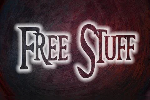 Free stuff concept Stock Illustration