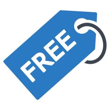 Free Tag icon Stock Illustration