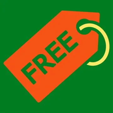 Free Tag icon Stock Illustration