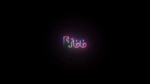 Free Text Animation – Clean Modern Typography Stock Footage 324802060