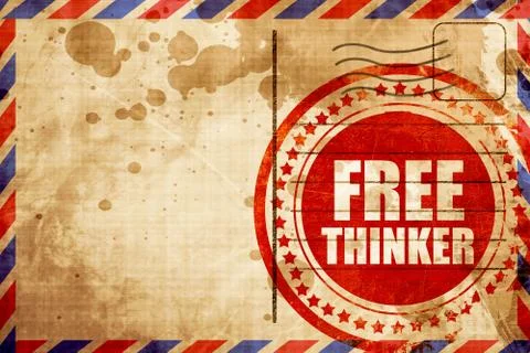 Free thinker Stock Illustration