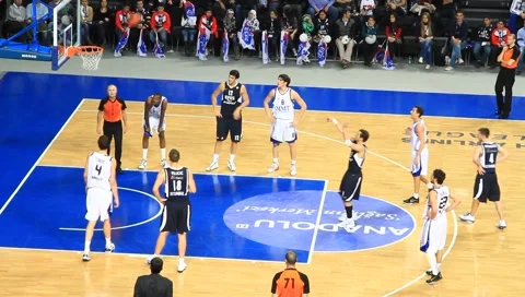 Free throws Stock Footage 4316996