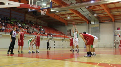 Free throws 動画素材 22899058