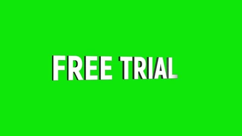 Free trial 3D text looped animation word on super discount offer Video stock 313665225