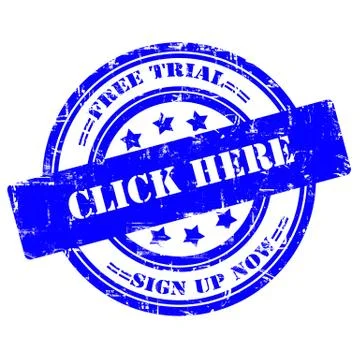 Free trial, click here. rubber stamp, grunge, circle Stock Illustration