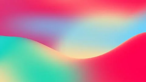 Free vector gradient blur red green blue cyan abstract background Stock Illustration