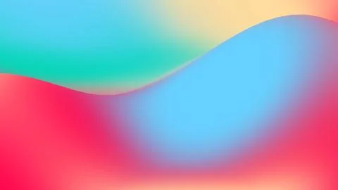 Free vector gradient blur red green blue cyan abstract background Stock Illustration