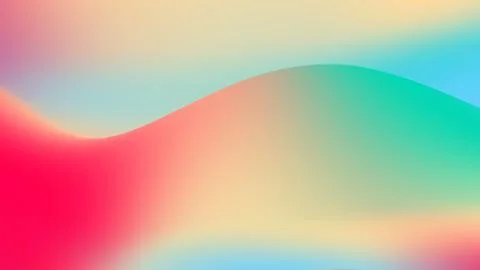 Free vector gradient blur red green blue cyan abstract background Stock Illustration