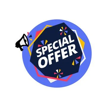 Free vector illustration black friday sale special offer Stock Illustration