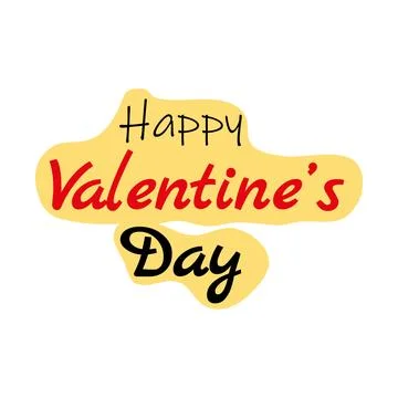 Free vector simple happy valentines day celebration design Illustrazione stock