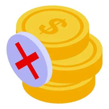 Free version product icon, isometric style Stock Illustration