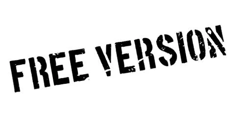 Free version rubber stamp Stock Illustration