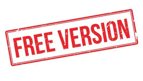 Free version rubber stamp Stock Illustration
