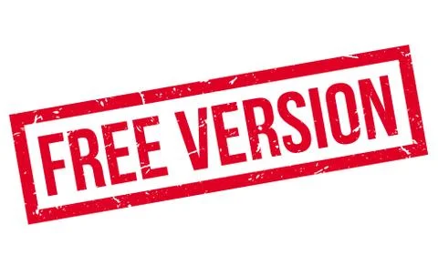Free version rubber stamp Stock Illustration