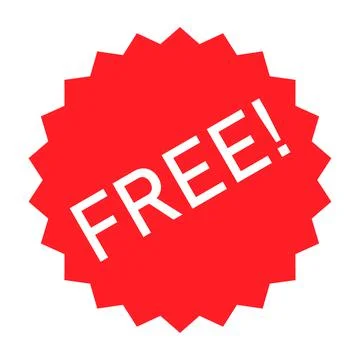 Free web button sign, promotion design label icon, gratis business vector ill 스톡 일러스트