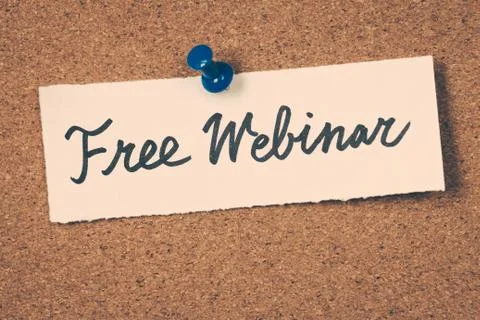 Free webinar Stock Photos
