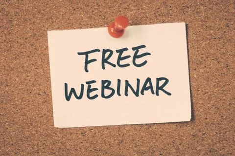 Free webinar Stock Photos