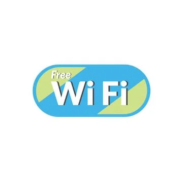 Free WiFi icon is basic vector icon, EPS10 Stock Illustration
