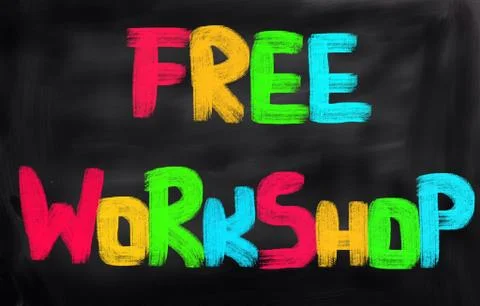 Free Workshop Concept Stock Illustration