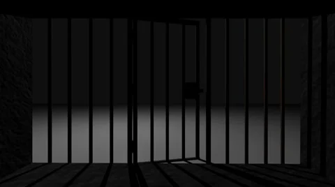 Freed from jail Stock Footage 7763404