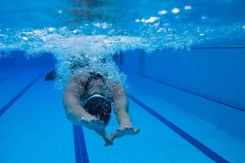 Freediver Foto stock