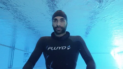 Freediving07 Stock Footage 126090426