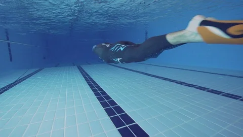 Freediving09 Stock Footage 126091969