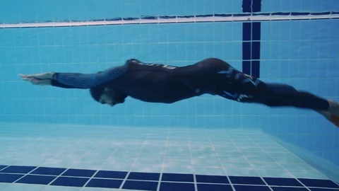 Freediving16 Stock Footage 126093091