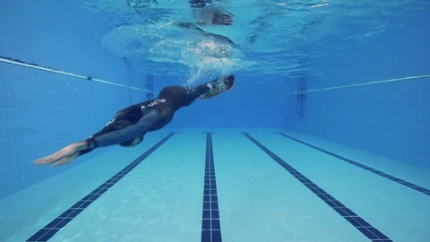 Freediving21 Stock Footage 126136935