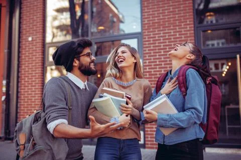 Freedom after classes Stock Photos