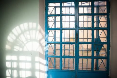 Freedom beyond the window Stock Photos