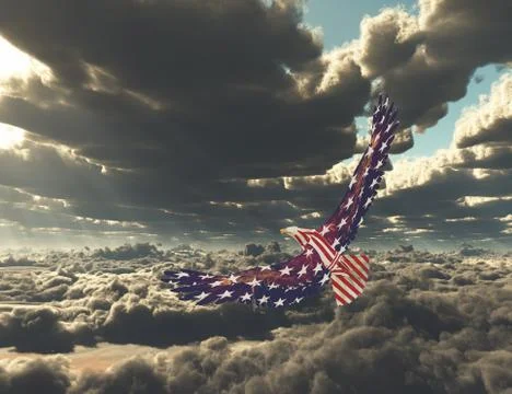 Freedom bird Stock Illustration