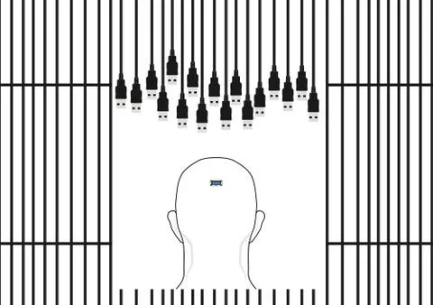 Freedom of choice. Stock Illustration