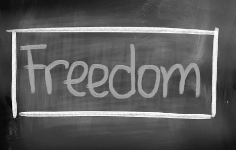 Freedom concept Stock Illustration