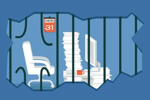 Freedom concept Stock Illustration